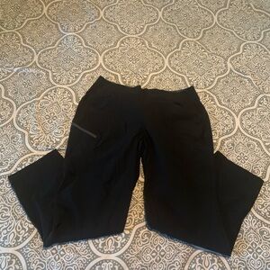 Duluth Trading Co Black Flexpedition Slim Leg pull on Pants 16WX31